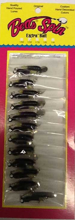 Betts Tackle - Spin Fishing Lures (1/50, 1/8, 1/4, 12 Pack) - Bobber Bargain