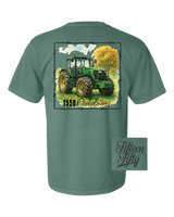 Big Green Tractor Pocket Tee