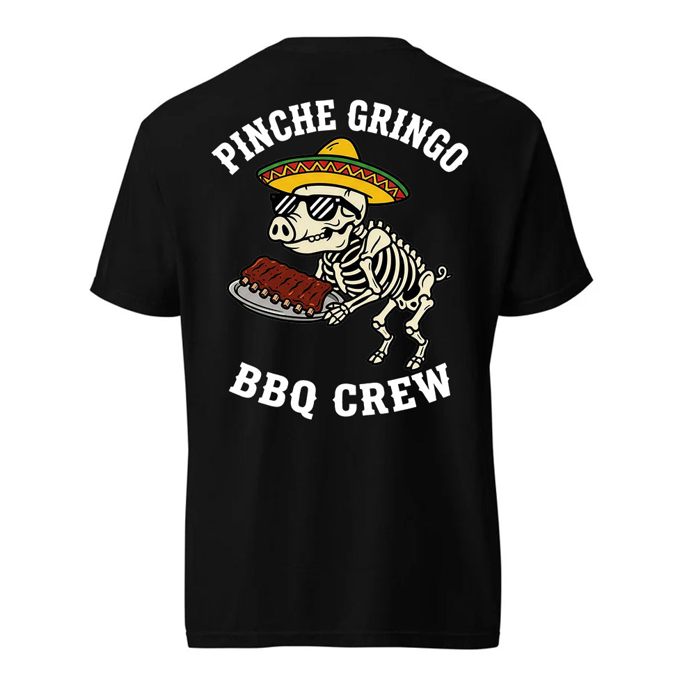 Pinche Gringo BBQ Crew Rib Platter Shirt