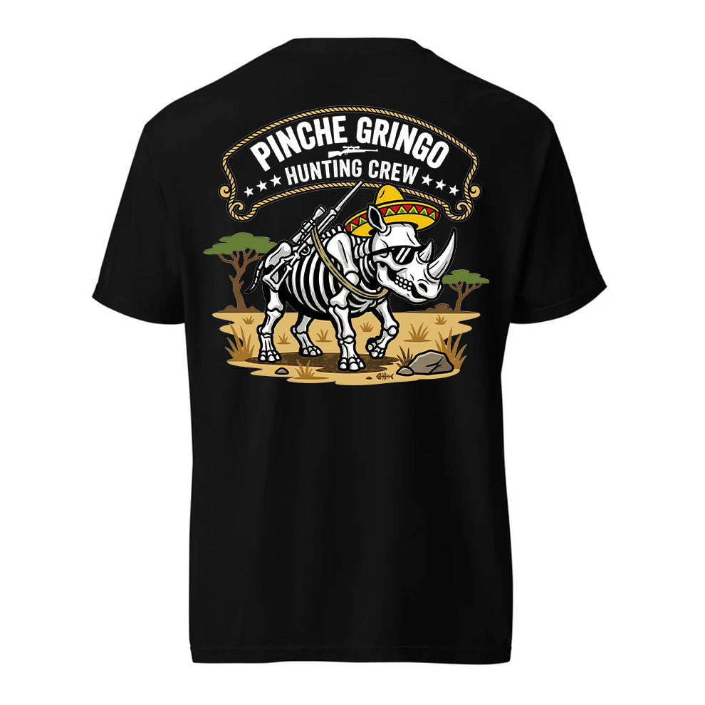 Pinche Gringo Hunting Crew Rhino Shirt