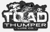 Calcomanías con diseño de Toad Thumper
