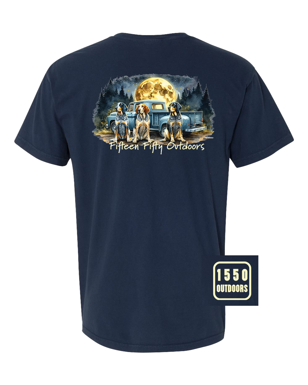 Blue Tick Moon Pocket Tee