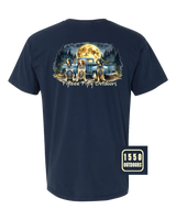 Blue Tick Moon Pocket Tee