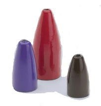 Bullet Weights - Painted Worm Sinkers (Assorted) - Bobber Bargain