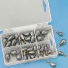 Bullet Weights - Pro Assortment Fishing Weights - Bobber Bargain