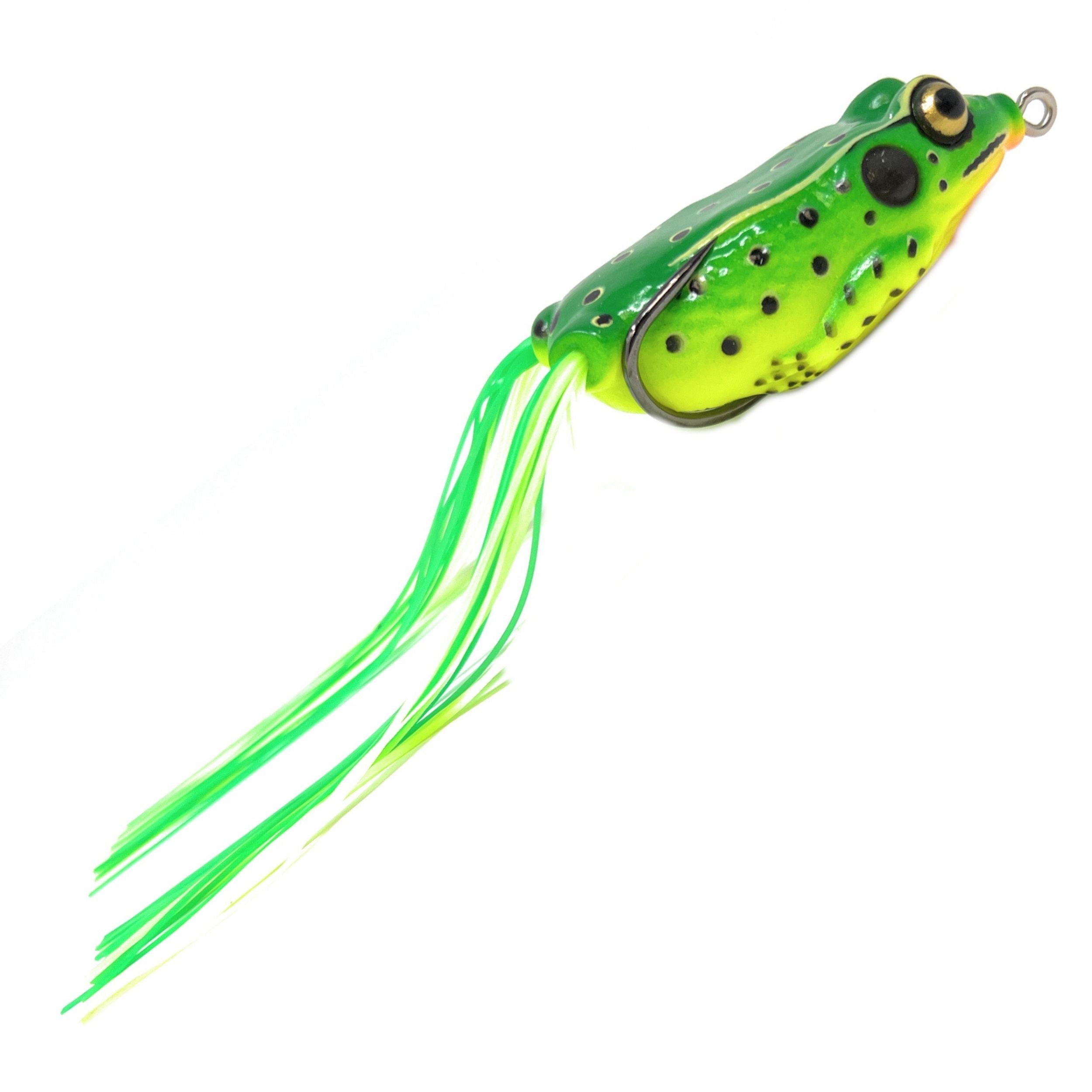 Ranas de cuerpo hueco de 2,5" Reaction Tackle / Paquete de 2