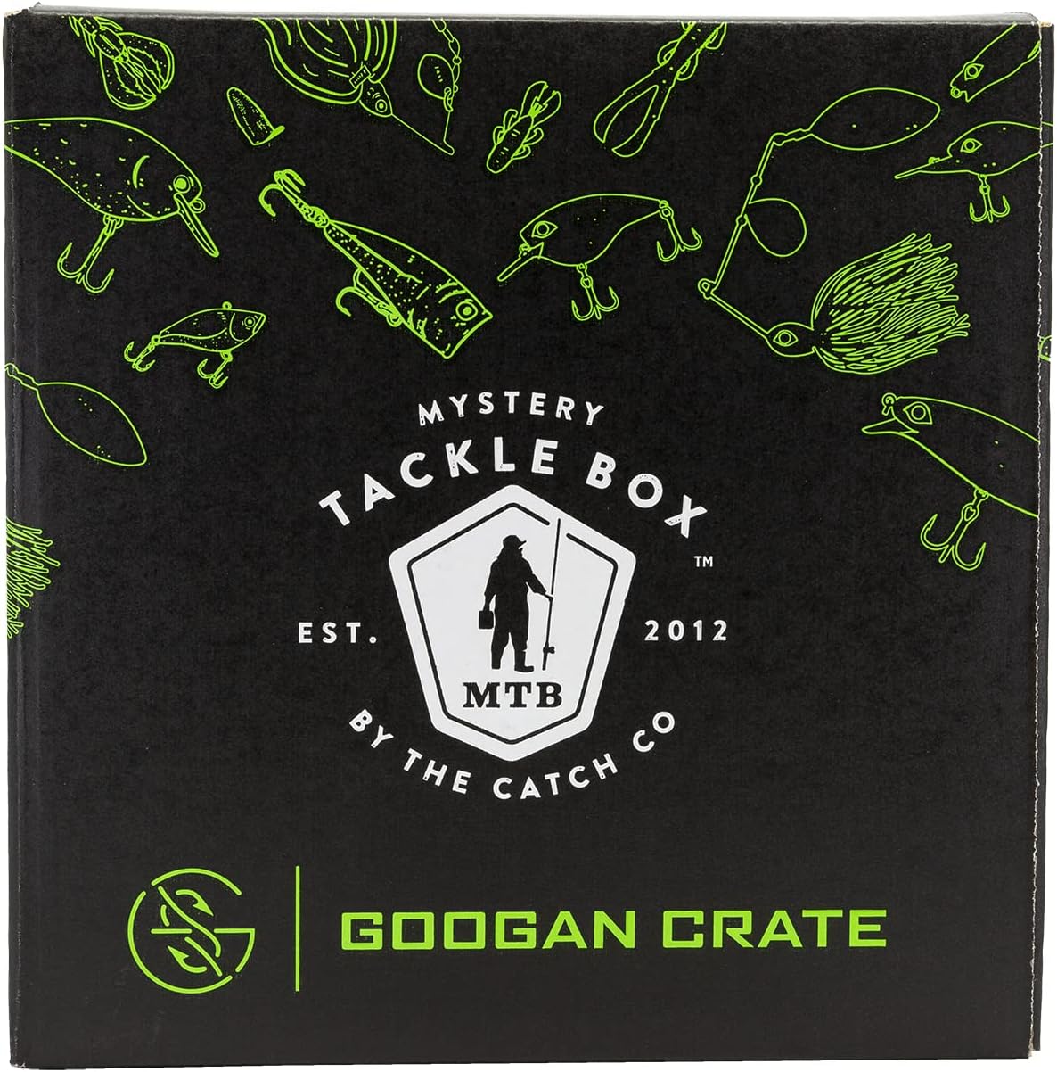 Catch Co - Mystery Tackle Box - Googan Squad Crate - Bobber Bargain