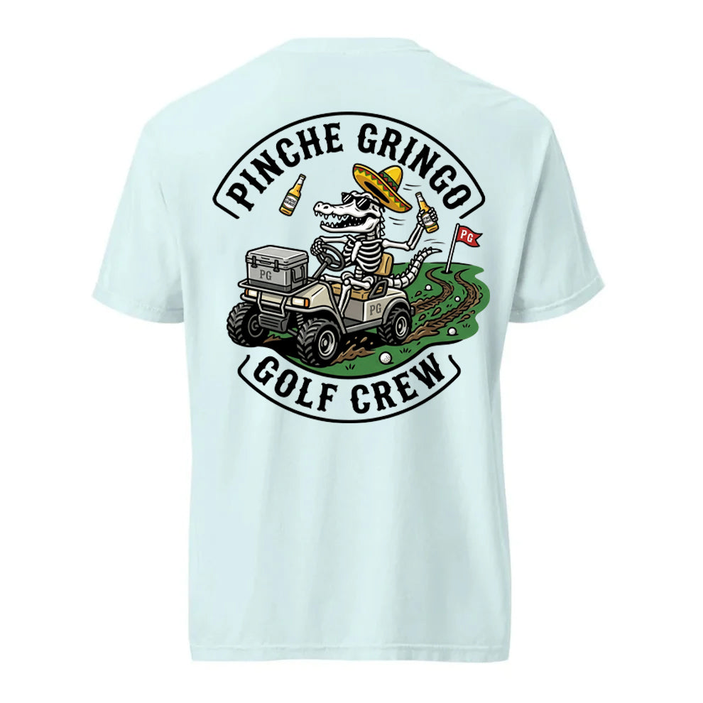 Pinche Gringo Golfing Crew Cart Shirt