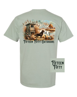 Chocolate Lab Duck Pocket Tee