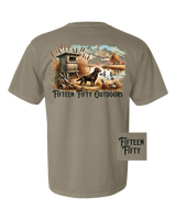 Chocolate Lab Duck Pocket Tee