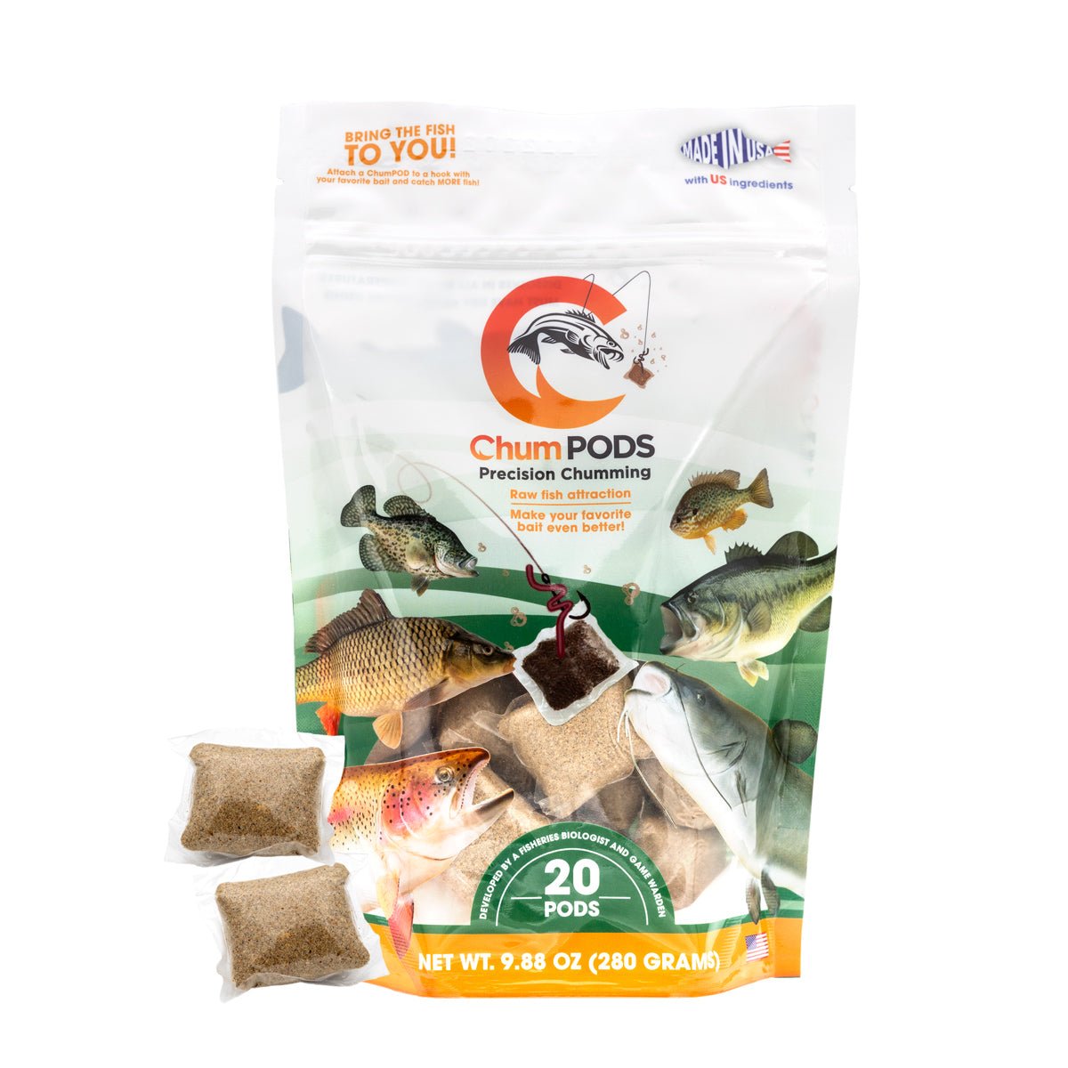 ChumPODS - Attraction de poissons crus
