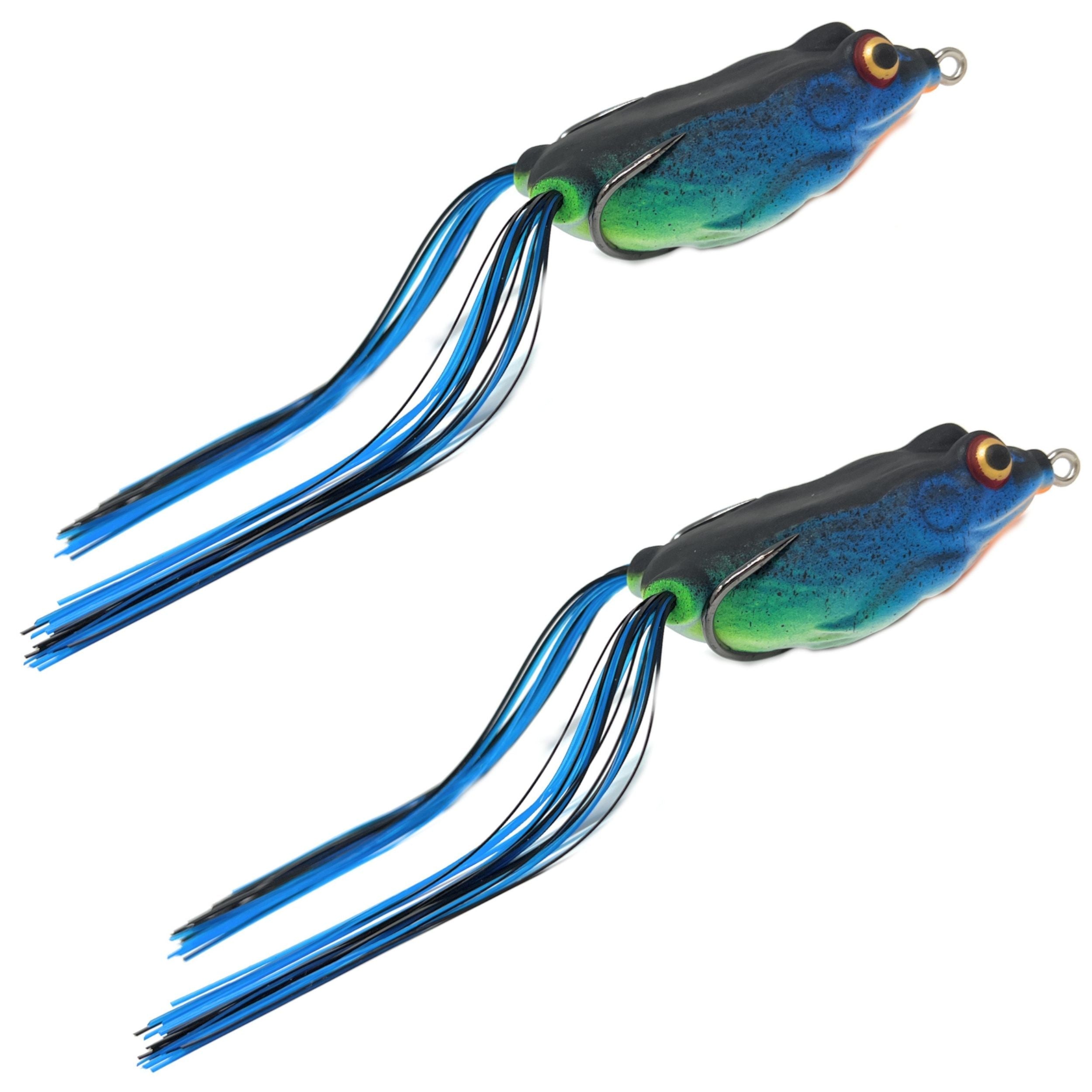 Ranas de cuerpo hueco de 2,5" Reaction Tackle / Paquete de 2