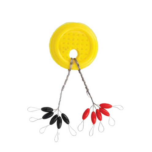 Eagle Claw - Bobber Stops (Pro Rigging, Rubber) - Bobber Bargain