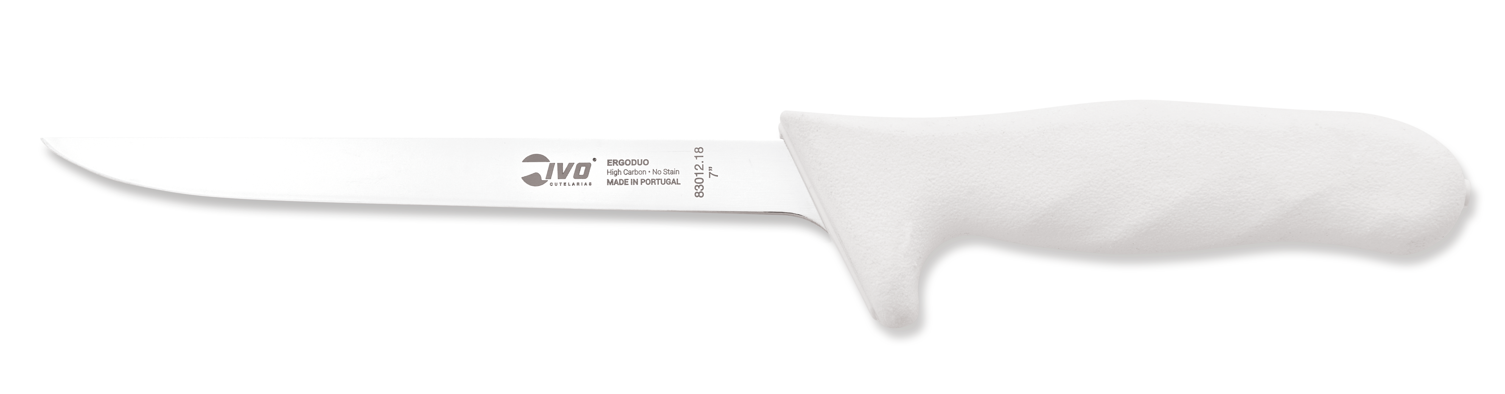 Couteau à fileter noir IVO® ErgoDuo 7"