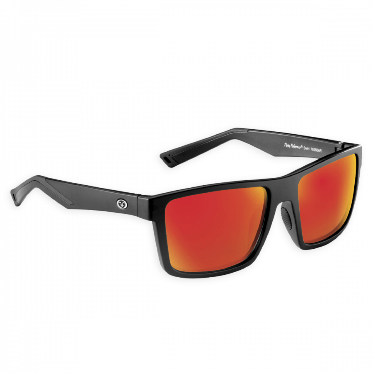 Flying Fisherman - Swirl Matte Black - Bobber Bargain