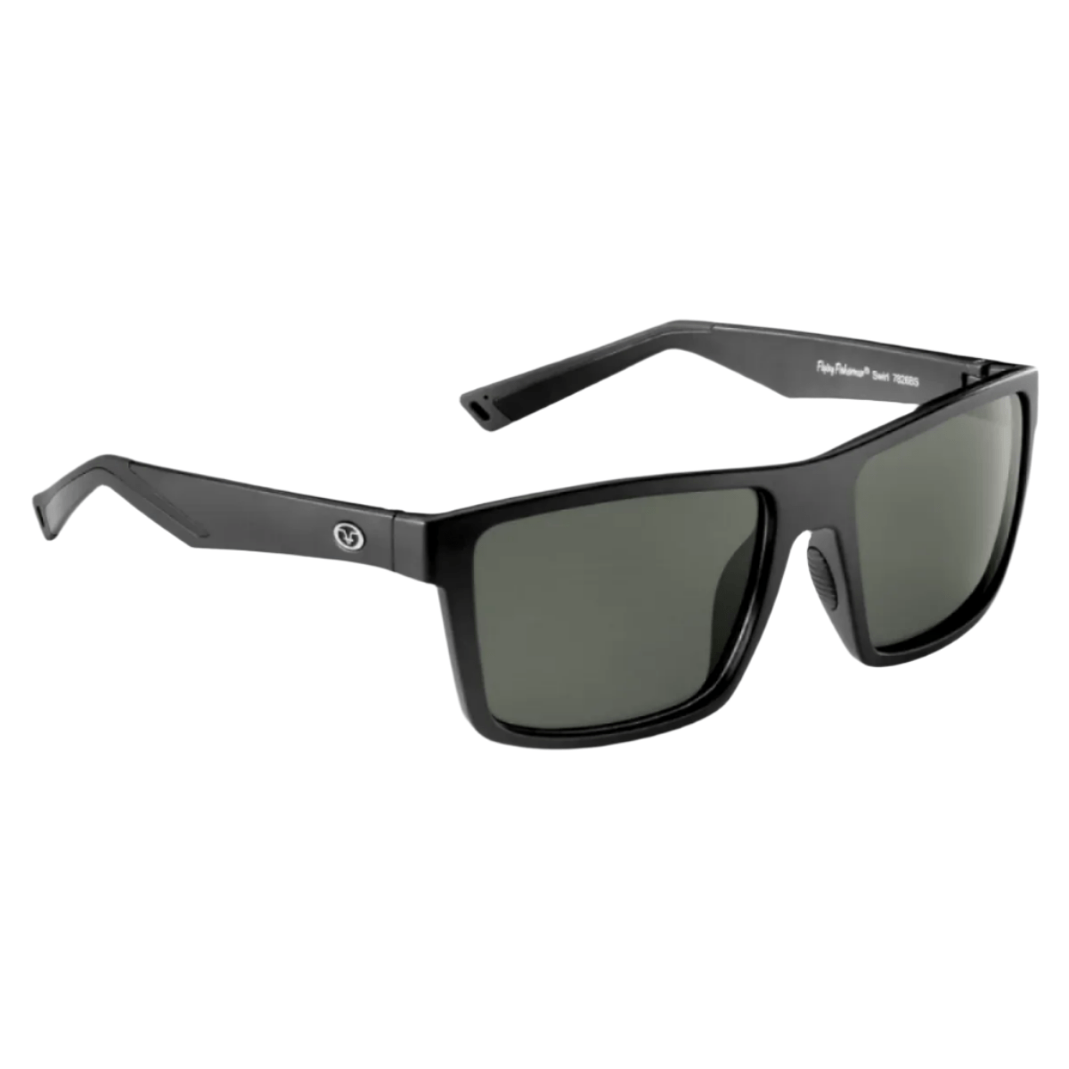 Flying Fisherman - Swirl Matte Black - Bobber Bargain