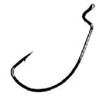 Gamakatsu - Wide Gap Offset Hook (Black) - Bobber Bargain