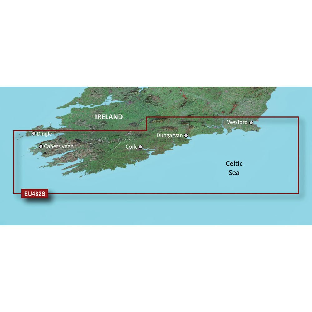 Garmin - BlueChart; g3 Vision; HD - VEU482S - Wexford to Dingle Bay - microSD;/SD; - Bobber Bargain