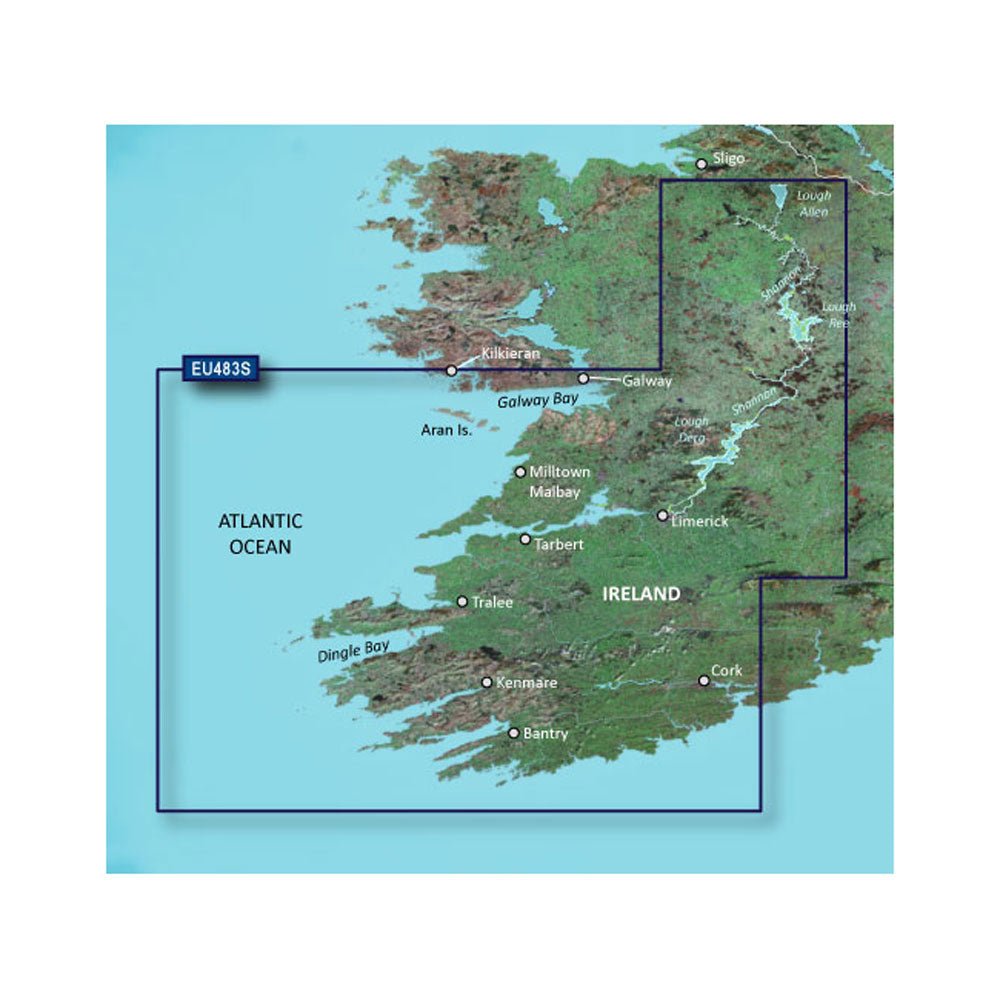 Garmin - BlueChart; g3 Vision; HD - VEU483S - Galway Bay to Cork - microSD;/SD; - Bobber Bargain