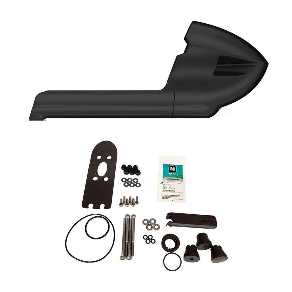 Garmin - Force Nose Cone w/Transducer Replacement Kit - Black - Bobber Bargain