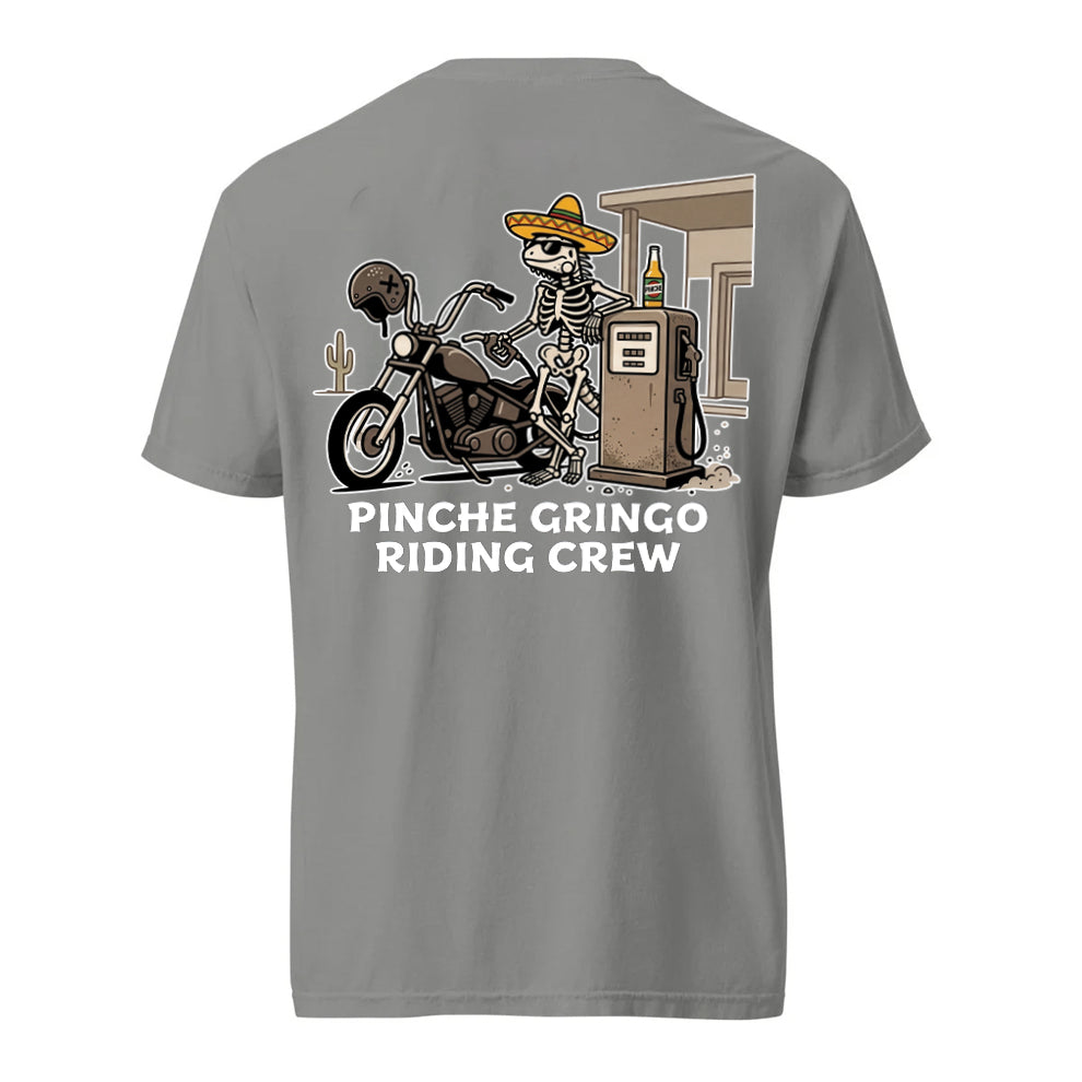 Pinche Gringo Riding Crew Gas Stop Shirt