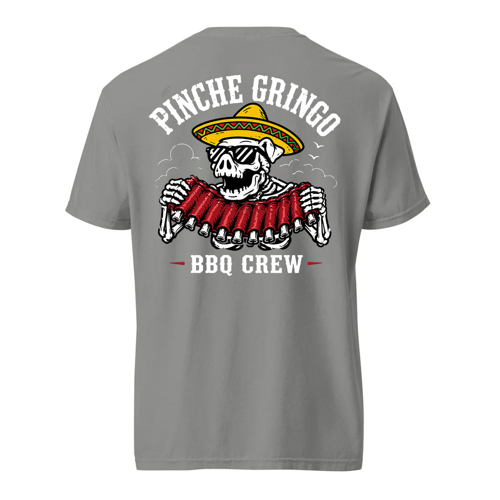 Pinche Gringo BBQ Crew Rib Feast Shirt