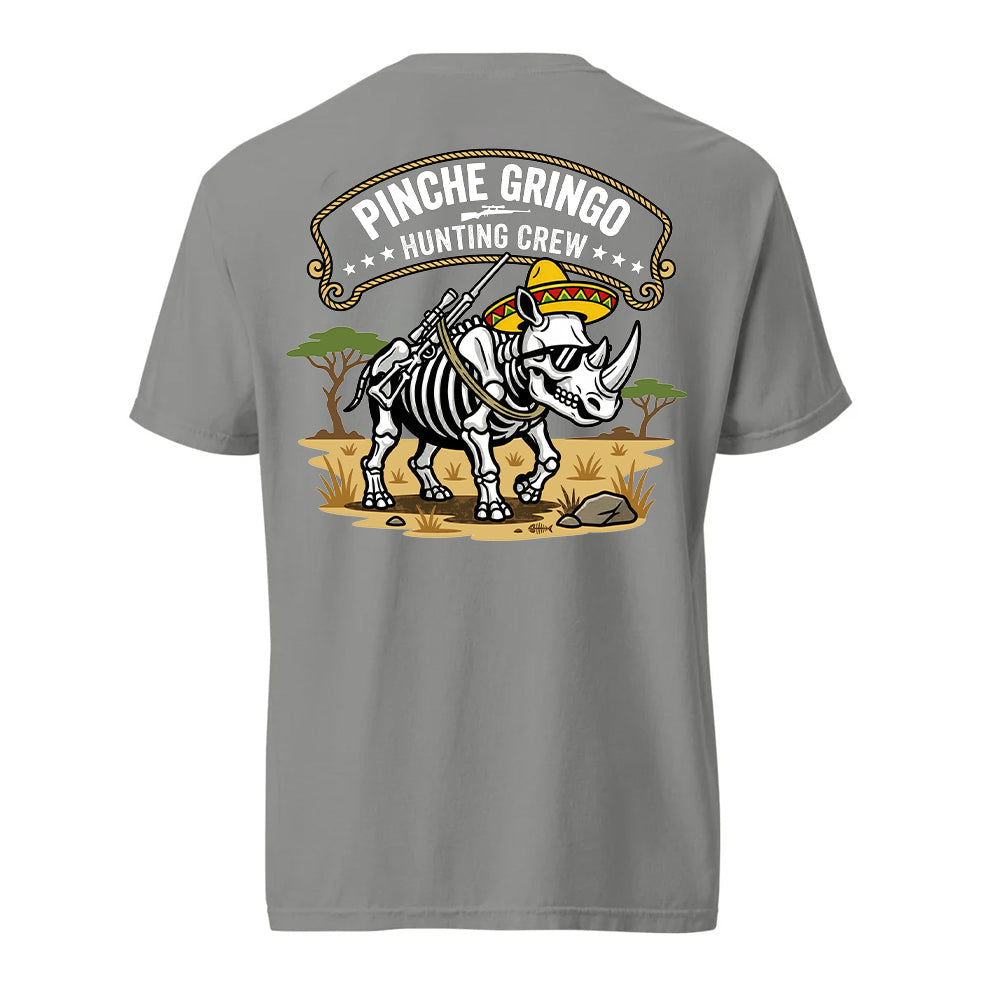 Pinche Gringo Hunting Crew Rhino Shirt