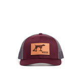 Casquette avec écusson de chien Pointer