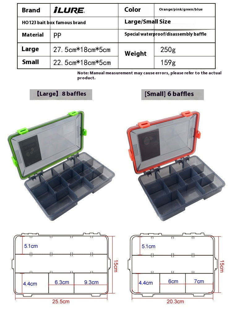 iLure Waterproof Tackle Box Bobber Bargain