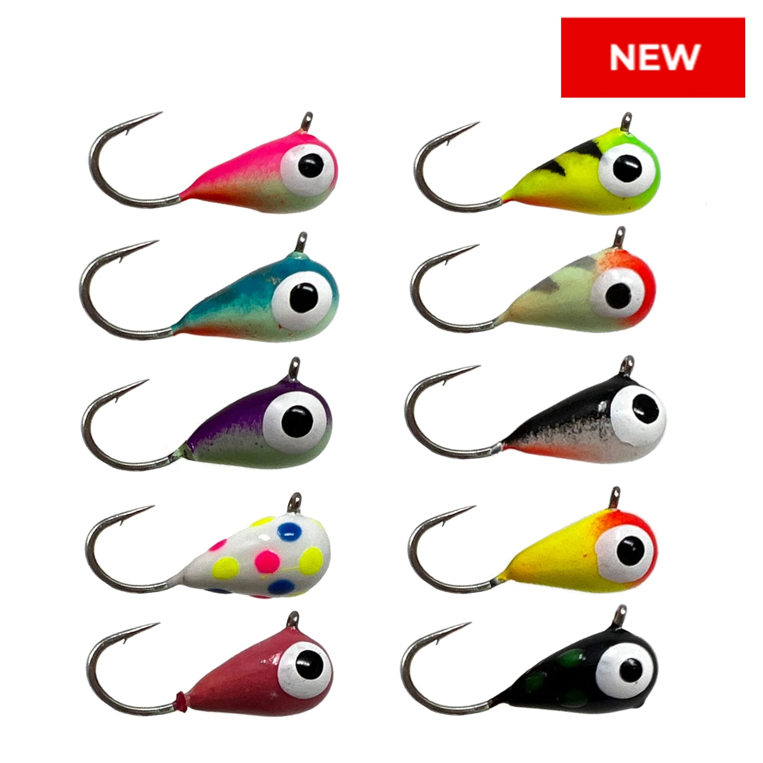 Jigs para pesca en hielo Reaction Tackle