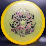 Anubis de hormigón - Sello de calavera de discos de aire raros y limitados