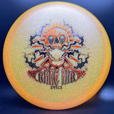 Anubis de hormigón - Sello de calavera de discos de aire raros y limitados