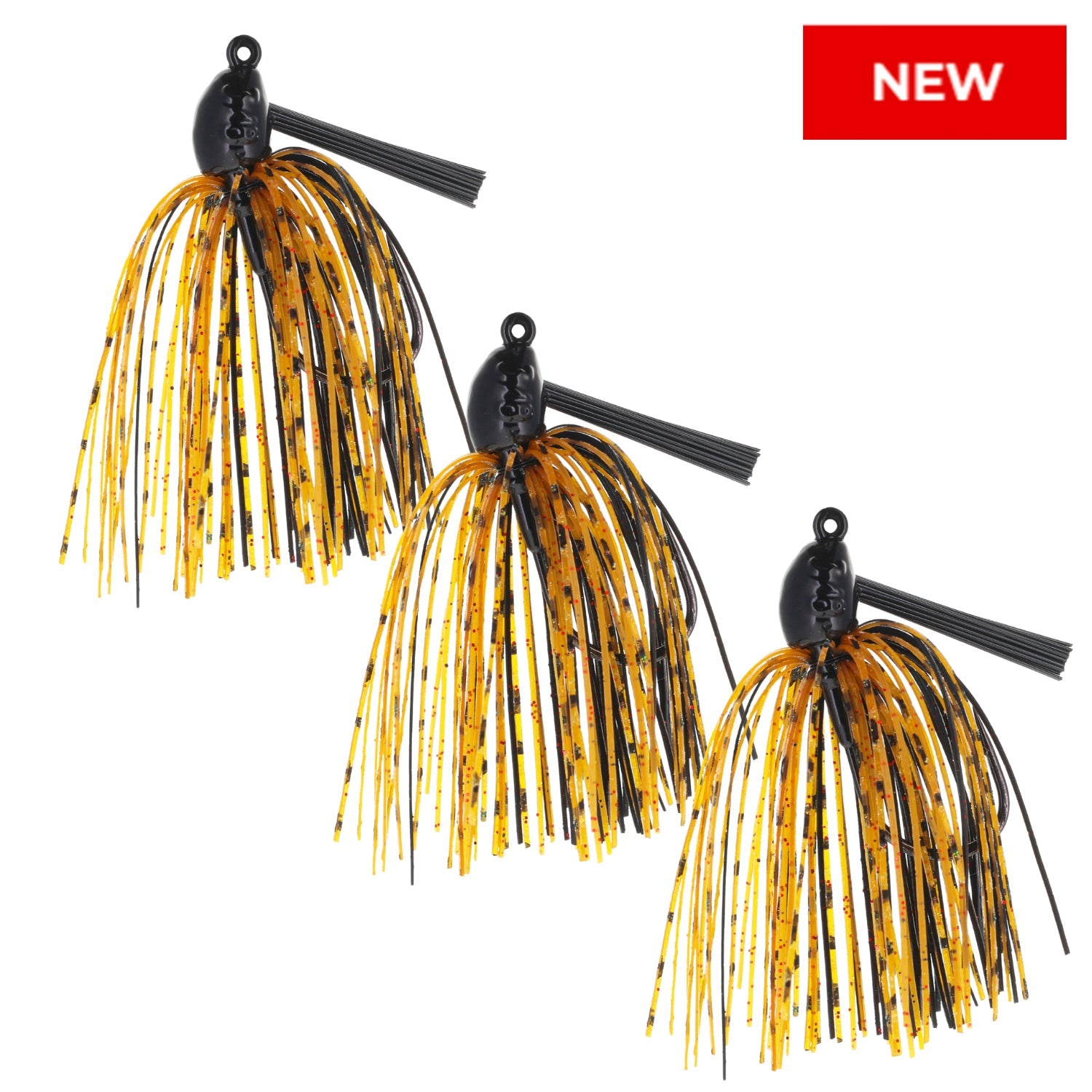 Jigs de plomo Reaction Tackle para pesca de lubina - Señuelos premium para pesca de lubina sin malezas - Paquete de 3 - Nuevos 