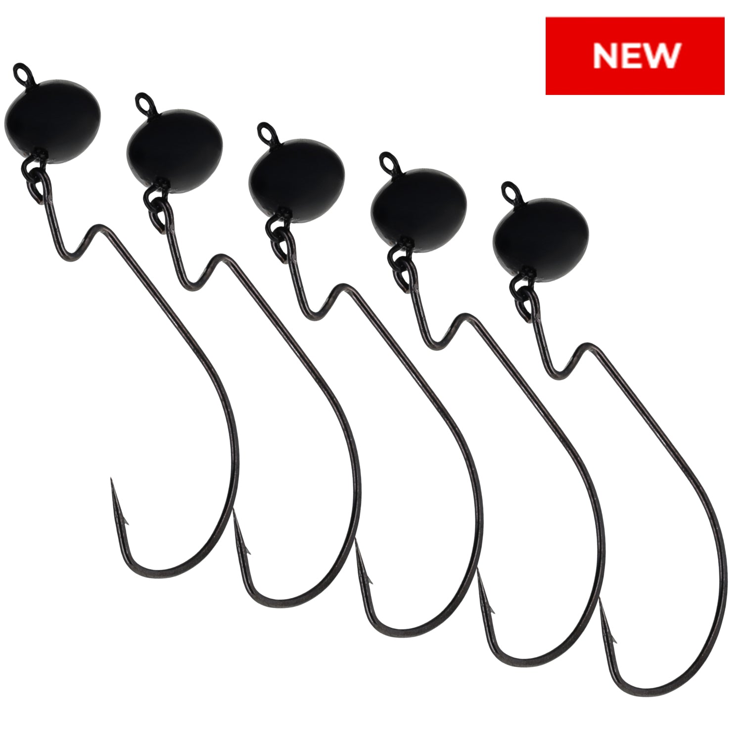 Jigs de fútbol Reaction Tackle Lead Swing - Paquete de 5 - Nuevo