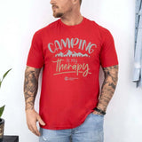 Camping Is My Therapy Man T-Shirt