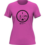 Camiseta vintage de pesca v2 para mujer