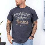 Camping Is My Therapy Man T-Shirt