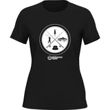 Camiseta vintage de pesca v2 para mujer