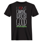 I Love Camping In The Woods T-Shirt for Men