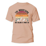 Camiseta "Senderismo: Las montañas te llaman"