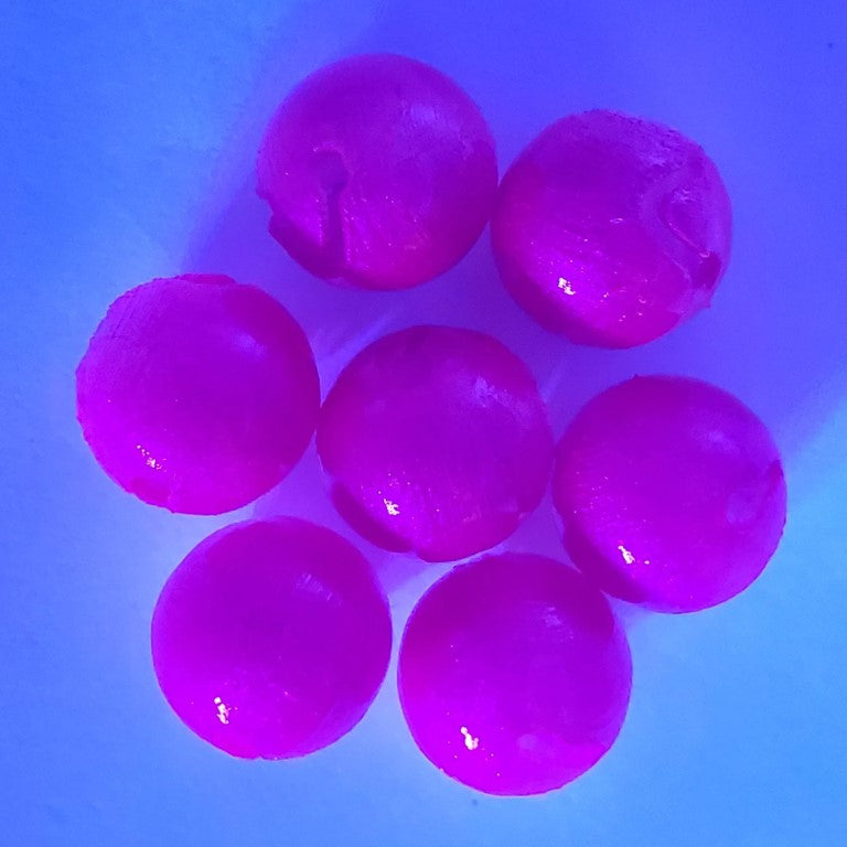 Cuentas Mercuriales - Flotabilidad Neutra - Bomba de Cereza