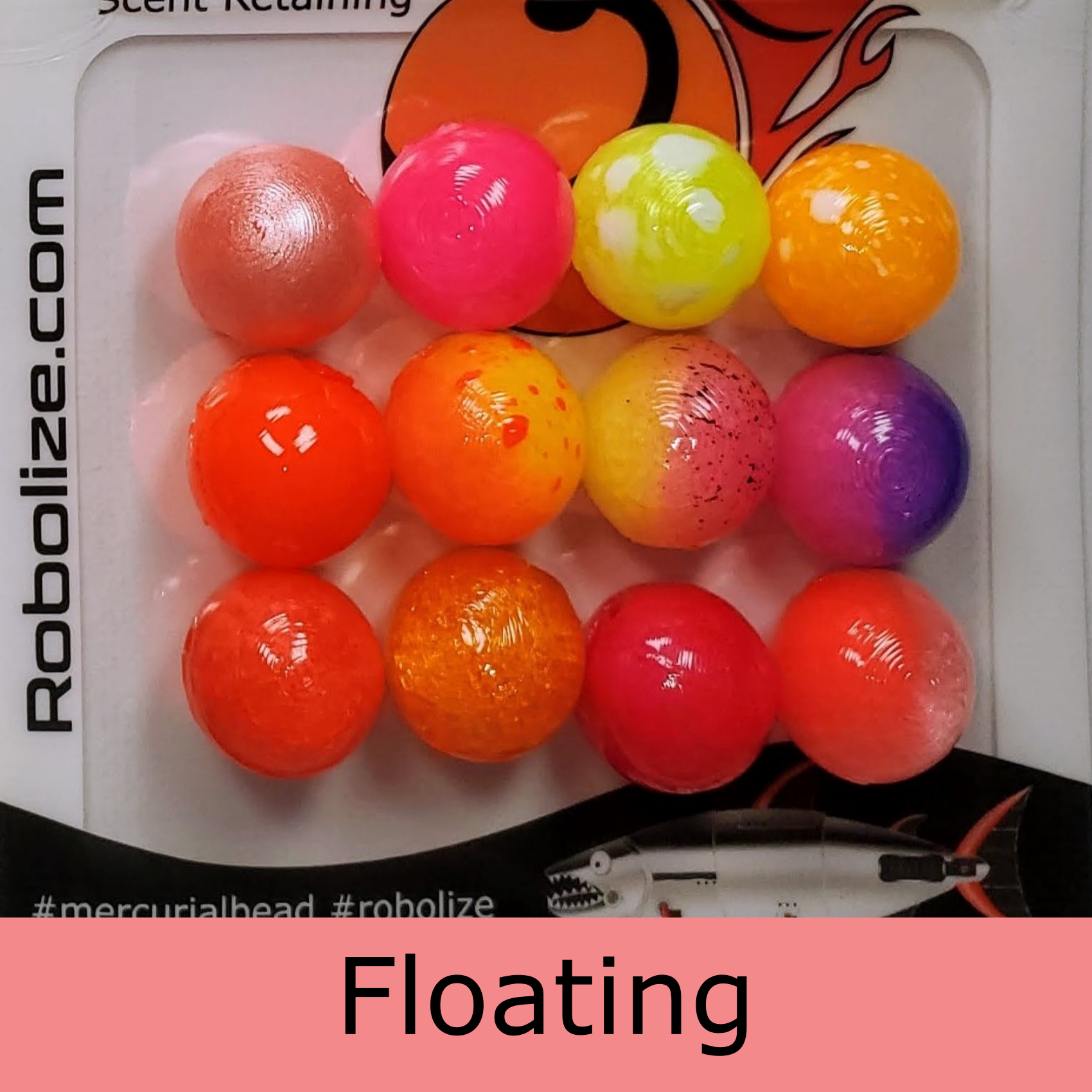 Mercurial Bead - Floating - Fish Finder Pack