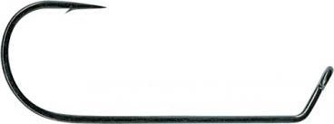 Mustad Hooks - Jig Hook (60, Flat Eye, Black, 50ct) - Bobber Bargain