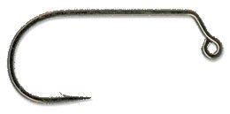 Mustad Hooks - Jig Hook (60, Round, Black, 1000ct) - Bobber Bargain