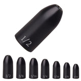 Pesas de gusano de tungsteno Reaction Tackle / Plomo con forma de bala 