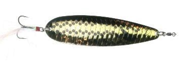 Nichols Lures - Flutter Spoon (4", 3/4oz, Fishing Lure Collection) - Bobber Bargain