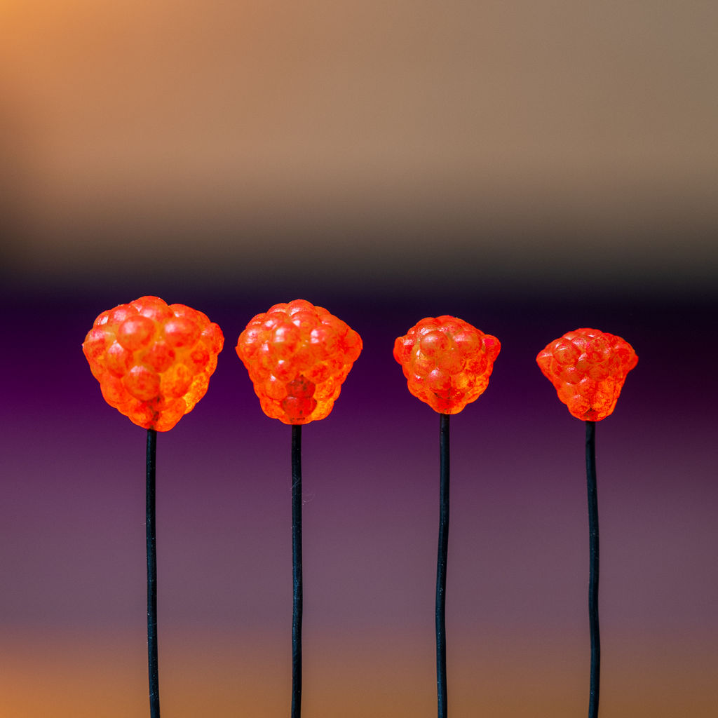 Mini huevos originales - Escarcha brillante