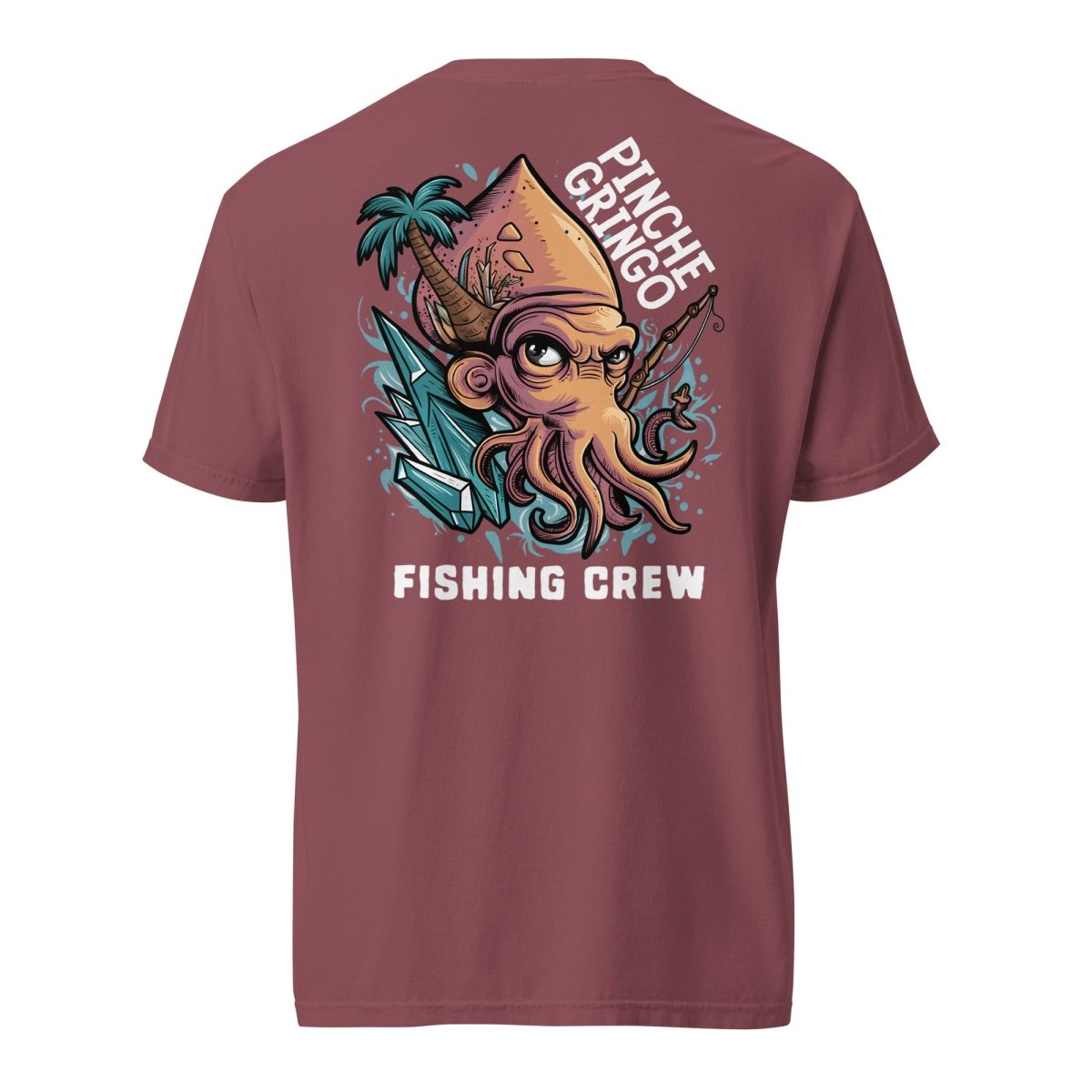 Pinche Gringo Fishing Crew Feo Squid Shirt