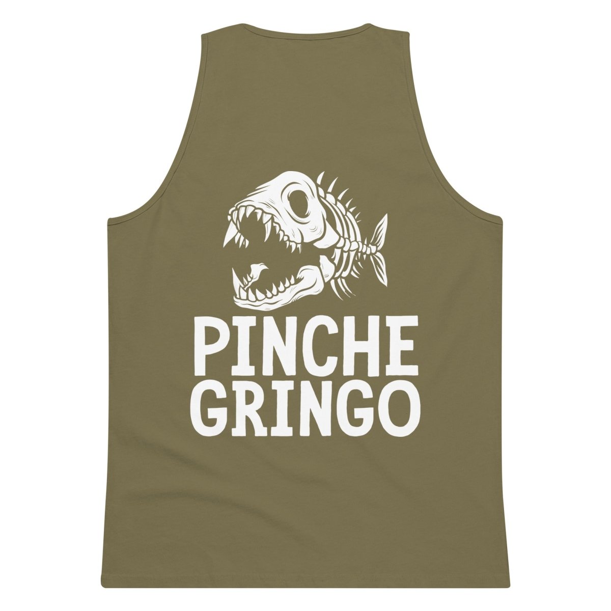 Pinche Gringo Fishbone Logo Tank
