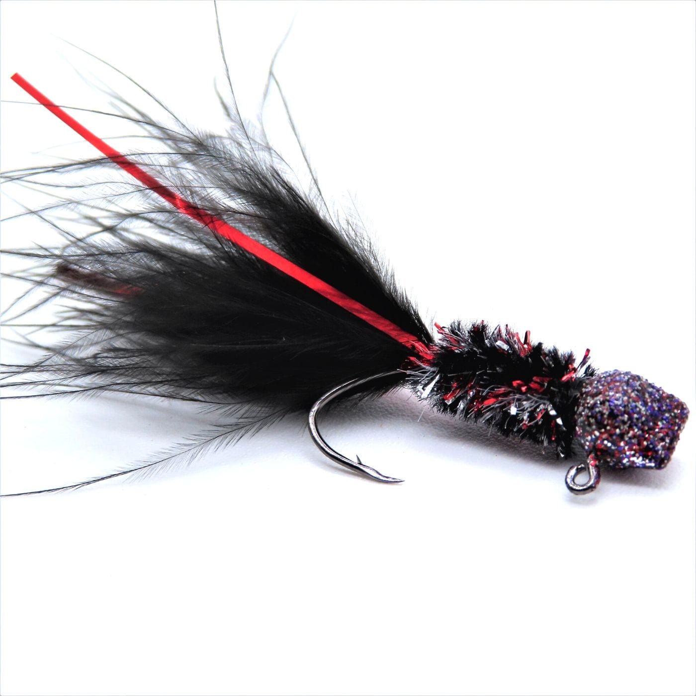 Jigs de atado a mano para tipo de pez Crappie - Cabeza de hacha